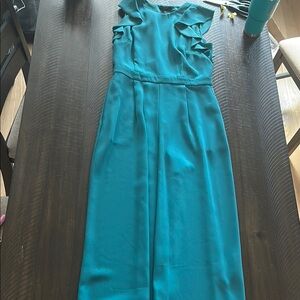 J. Crew Teal Jumpsuit